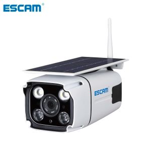 Cameras ESCAM QF260 WiFi Wireless IP67 Outdoor 1080p 2.0MP Batterie solaire Power Consommation de la batterie à faible puissance PIR CAME DE SÉCURITÉ DE SURVEILLANCE
