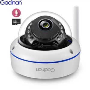 Cameras Gadinan 5MP 3MP WiFi Camera Video Suppeillance Audio Record Dome Vandalproofroproofing Outdoor ICSE IP Camera Email Alert