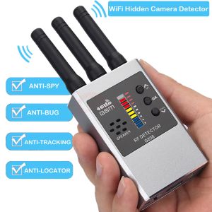 Cameras GSM RF Bug Dectecteur, WiFi Hidden Camera Finder Antipy écouter le signal de téléphone Spower Dispositif d'écoute sans fil GPS Tracker Détection