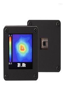 Cámaras de mano Mini cámara termográfica infrarroja AMG8833 8x8 Sensor de temperatura IR de bolsillo 7m23ft Detección más lejanaIP IP Roge25056676