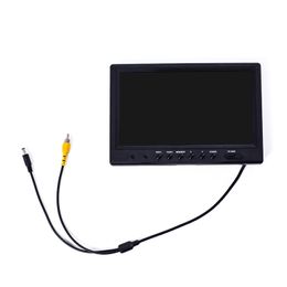 Cámaras IP Pantalla de monitor a color TFT de 9 pulgadas para drenaje de tuberías Inspección de alcantarillado Grabación de video Sistema DVR Reemplazo MonitorIP