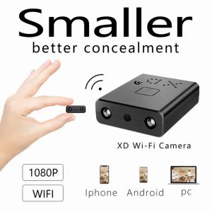 Caméras mini caméra secrète Full HD 1080p Home Security Camcomorder Vision Vision Micro Cam Motion Détection vidéo Enregistreur vocal Mini Secr