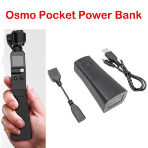Caméras Mobile Power Bank pour DJI Osmo PCOKET Battery Charger Dock Osmo Pocket Handheld Gimbal Extension Handle Grip Accessoires