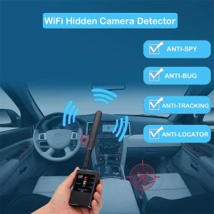 Caméras Professional Anti Spy Detector RF Signal Finder pour GSM Bug Tracker Wireless Camera Eavesdropping WiFi Signal Detect Devicesg338