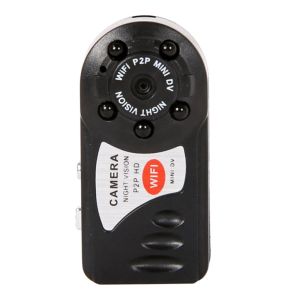 Cameras Q7 1080p WiFi Mini Camera DV DVR Recorder Small Cameras Infrared Vision Vision Wireless IP CAM VIDEO CAMPORDER