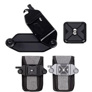 Caméras Stron d'épaule Caméra de la caméra Clip de ceinture de taille durable plaque de libération rapide en métal pour GoPro Hero 11 10 DSLR Sport Camera Pinmp