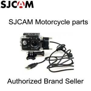 Cameras SJCAM Brand Motorcycle étanche Étui pour la série Original SJCAM SJ5000 pour la série SJ4000 Case de charge pour SJ5000 Plus WiFi