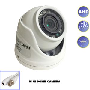 Caméra de surveillance des caméras 2,8 mm / 6 mm / 8 mm en métal AHD 2MP 1080p MINI IR DOME CAMÉRICES EXTÉRIEURS EN SECURIT