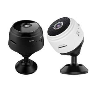 Cameras WiFi Mini IP Camera Night Vision 1080p HD Surveillance Camera Motion Motion Detection Wireless Security Camera Rechargeable for Office