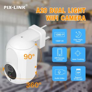 Cámaras Cámara inalámbrica Cámara Protección de seguridad Cámara Wifi Detección de visión nocturna Cámara de vigilancia de conversación CCTV Pixlink A20