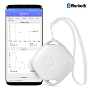 Cameras Wirelesss Smart Bluetooth Thermomètre Hygromètre 2 ans Stockage de données Exportation Température Humidité Capteur Data Logger