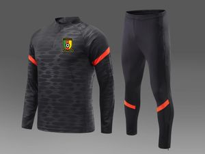 Cameroun – survêtements pour hommes, combinaison de sport de plein air, automne et hiver, kits de maison pour enfants, sweat-shirt décontracté, taille 12-2XL