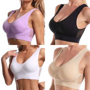 Camisoles Tanks Hollow Out Camisole Camisol Tank Toquera Sexy Lingerie Sports Sports Brawear BRALETTE Topes de tallas más