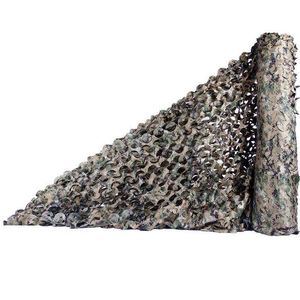 Filet de camouflage 1,5 m Woodland Desert Camo Net pour le camping militaire chasse tir aveugle regarder cacher les décorations de fête H220419