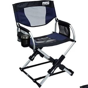 Camp Furniture GCI Outdoor Pico Arm Chair Folding Cam avec sac de transport Drop Delivery Sports en plein air Camping Randonnée Randonnée et camping Dhinh