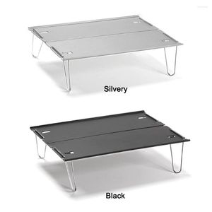 Muebles de campamento Mini mesa plegable Aluminio Camping al aire libre Picnic Hogar Accesorios de escritorio portátiles