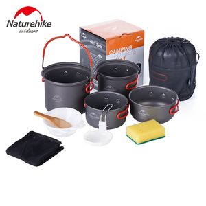 Cuisine de Camping ultralégère, sac à dos, ustensiles de cuisine en aluminium, ustensiles de table portables, ensemble de casseroles et poêles 230909