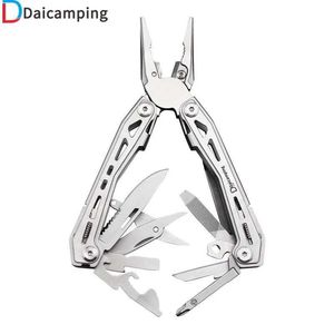 Cuchillos de caza para acampar Daicamping DL3 Clip portátil Multiherramienta Mini Swiss Army Blade Tool Abrazaderas Alicates múltiples para exteriores Cuchillo plegable multifunción 240315