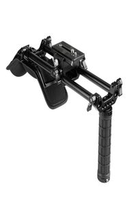 Kit de montaje en el hombro de Camvate con el sistema de varillas de 15 mm Manfrotto QR Placa para cámaras de video DSLR y videocámaras DV C21051268005
