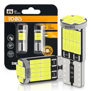 Canbus W5W led T10 ampoule LED 4014 SMD pour feux de Position de stationnement de voiture intérieur carte dôme lecture plaque d'immatriculation feux de signalisation