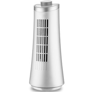 Candimill-ventilador de torre eléctrico de 220V, 2 archivos, ventiladores de escritorio fríos y pequeños ajustables para el hogar y la Oficina sin paleta