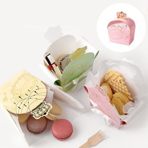Candy Box Bag Favores Regalos Cajas de dulces con corona Baby Shower Wedding Party Gift Supplies