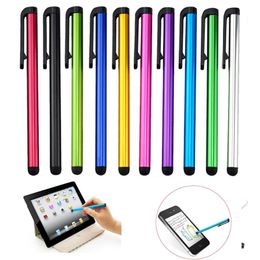 Stylet capacitif pour écran tactile, stylo très sensible pour iPhone X 8 7 plus 6 ipad iTouch Samsung S8 S7 edge tablette PC téléphone portable