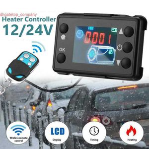 Interruptor del controlador del calentador de aire del estacionamiento del coche 12V-24V con pantalla LCD Control remoto para los accesorios del vehículo del camión automático