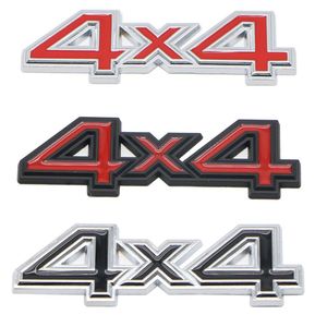 Coche 3D 4X4 pegatinas y calcomanías de Metal para JEEP Grand Cherokee Wrangler coche maletero trasero cuerpo emblema insignia pegatinas accesorios 286B