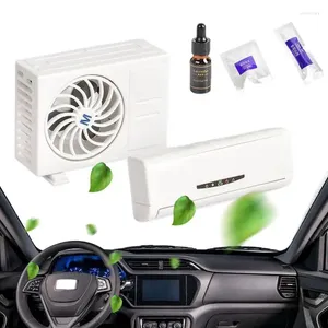 Carricolateur d'air de voiture Conception solaire Conception de parfum Décoration Automotive Scent diffuseur Clip de ventilateur