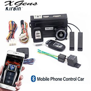Car Alarm intelligent Ignition System Remote Start Keyless Entry Central Locking Engine Start-Stop Button Phone APP Control Car305U