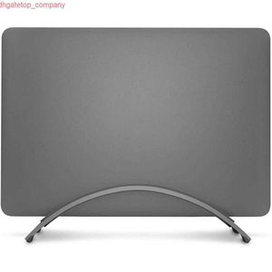 Auto Aluminium Ruimtebesparende Laptop Verticale Stand Opslag Desktop Opgericht Houder voor MacBook Pro Air Retina Notebook 3 Size Silicagel