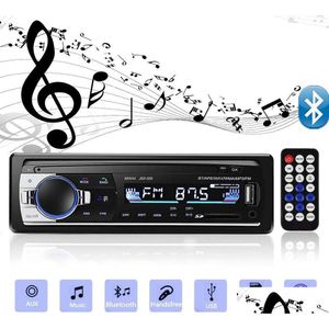 Voiture Audio Bluetooth Stéréo 4X60W O FM Radio Lecteur MP3 USB / SD / Aux Mains Appelant Avec Télécommande Sans Fil Livraison Directe Automobiles Dhqct