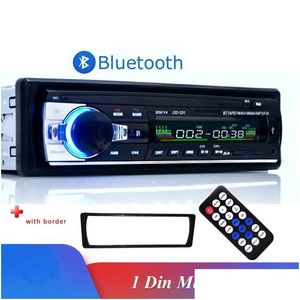 Car Audio Radio Player Tools Bluetooth Radioing 12V Sd Aux-In Mp3 Fm Usb Cars Stereo O Stereso In-Dash Radios Play Tool Drop Deliver Dh98P