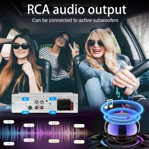 Audio de nuevo automóvil Radio Estereo Música de audio 1 DIN MP3 Player Digital Bluetooth FM Multi Color LCD Face desmontable USB/SD con entrada en Dash Aux Entrada