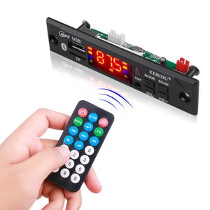 Actualización de Audio para coche, Bluetooth, 12V, módulo de reproductor de MP3, placa decodificadora WMA, línea de 3,5mm en USB, TF, Radio FM, recepción de Audio inalámbrica