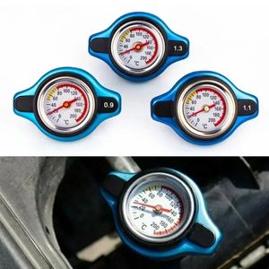 Auto Auto Styling SPSLD Thermo Radiator Cap Tank Cover Watertemperatuurmeter met Utility Veilig 0,9 Bar/1,1 Bar/1,3 Bar