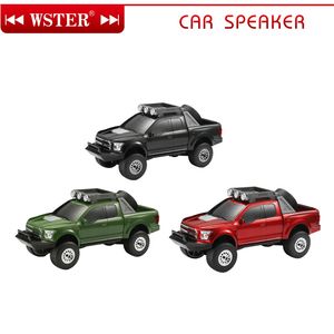 Haut-parleur Bluetooth de voiture pour camionnette, modèle de haut-parleur à quatre roues motrices