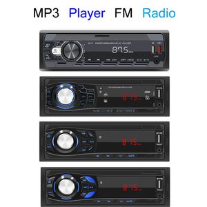 Coche Bluetooth Estéreo Herramientas de audio Reproductor de MP3 LED Radio FM Control remoto AUX FM Aux Multimedia Dual USB TF Puede cargar para teléfono