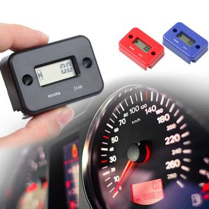 Compteur horaire numérique de voiture, compteur Lcd pour vtt, moto, motoneige, bateau à essence, générateur, minuterie, accessoires de vélo et de voiture