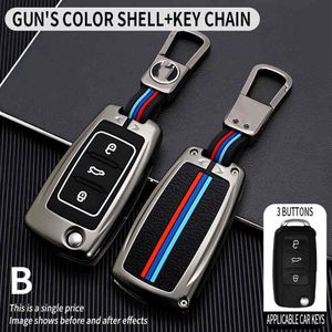 Funda para coche, funda para llave para VW Golf 3 4 5 6 mk4 Passat b5 b6 b7 b8 cc Polo Tiguan mk2 Touran Jetta 6 Bora mk6316q