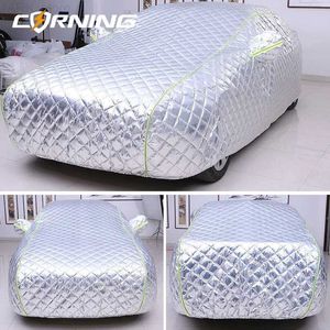 Car Covers Waterproof Car Covers Hail Proof Cover Awning Protective Full External Outdoor Windshield Vehicles Rain Universal Auto OuterL2312.14