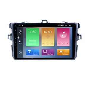 Lecteur de Navigation multimédia dvd GPS de voiture pour Toyota Corolla Pure 2006-2012 avec tuner Radio WiFi 3G musique 9 pouces Android 10