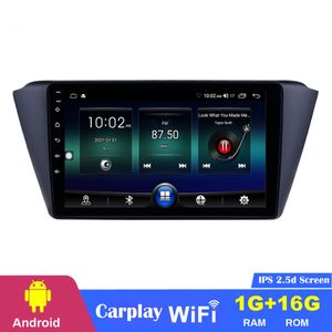 Voiture dvd Navigation Radio stéréo multimédia lecteur Audio pour Skoda New Fabia 2015-2018 9 pouces système Android