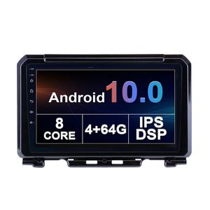 Lecteur DVD de voiture Android 10 pouces Radio avec WIFI pour Suzuki JIMNY-2019 Dsp AV OUT NAVIGATION GPS 4G 64G Support Obd Digital Tv Tpms Steer Wheel Control