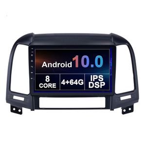 Lecteur Dvd de voiture Navigation Gps pour Hyundai SANTA FE 2005-2012 écran RADIO multimédia intelligent 10.1 pouces Android