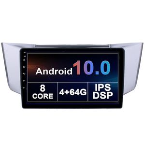 Reproductor de video DVD para automóvil con conexión fácil para LEXUS RX300 RX350 Radio Navegación GPS Pantalla IPS Precio de fábrica Soporte para Android Control de rueda de dirección