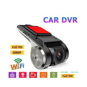 car dvr DVR de voiture 1080P Android Adas Dvr Dash Cam Caméra USB Enregistrement en boucle Dashcam Version nocturne Enregistreur vidéo Drop Delivery Mobiles Motorc Dhnzb