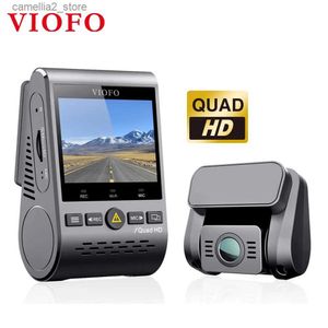 DVR de voiture VIOFO A129 Plus Duo Caméra de tableau de bord DVR de voiture avec caméra de recul Enregistreur vidéo de voiture Quad HD Vision nocturne Capteur Sony Dashcam avec GPS Q231115