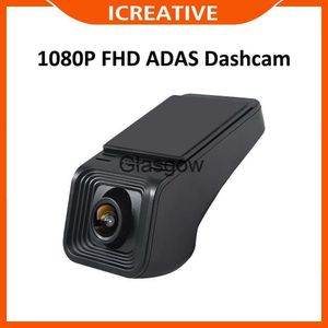 DVR de voiture X5 Full HD 1080P Caméra DVR de voiture Objectif grand angle de 170 degrés ADAS Dashcam Enregistreur vidéo automatique Gsensor Dashcamera pour Android Radio x0804 x0804